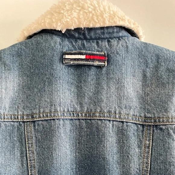 Tommy Hilfiger Vintage Sherpa Denim Jacket - Picture 8 of 11